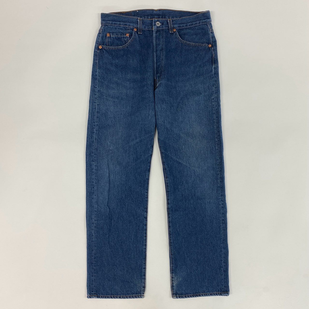 34d4 80's Levi's リーバイス ボタン裏555 バレンシア工場 VINTAGE ヴィンテージ 88年製 501xx デニムパンツ ジーンズ ストレート ボトムス w34 L33 インディゴ