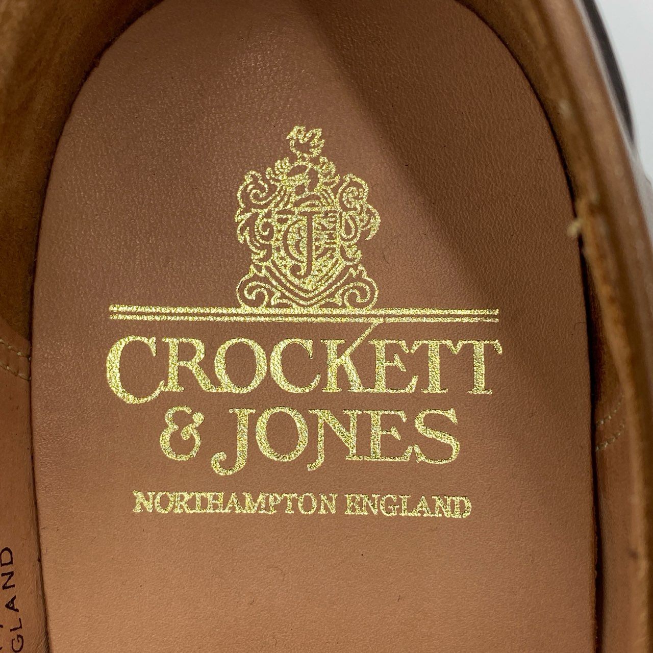 2h21【極美品】CROCKETT&JONES クロケット&ジョーンズ CAVENDISH3 タッセルローファー 革靴 サイズ7E ブラウン キャベンディッシュk02i