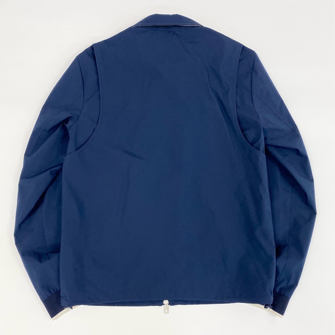28f14 《美品》 POLO GOLF RALPH LAUREN ポロゴルフ ラルフローレン ブルゾン ジャケット ポニー刺繍 撥水 ストレート サイズXS ネイビー メンズ 紳士服 ゴルフウェア