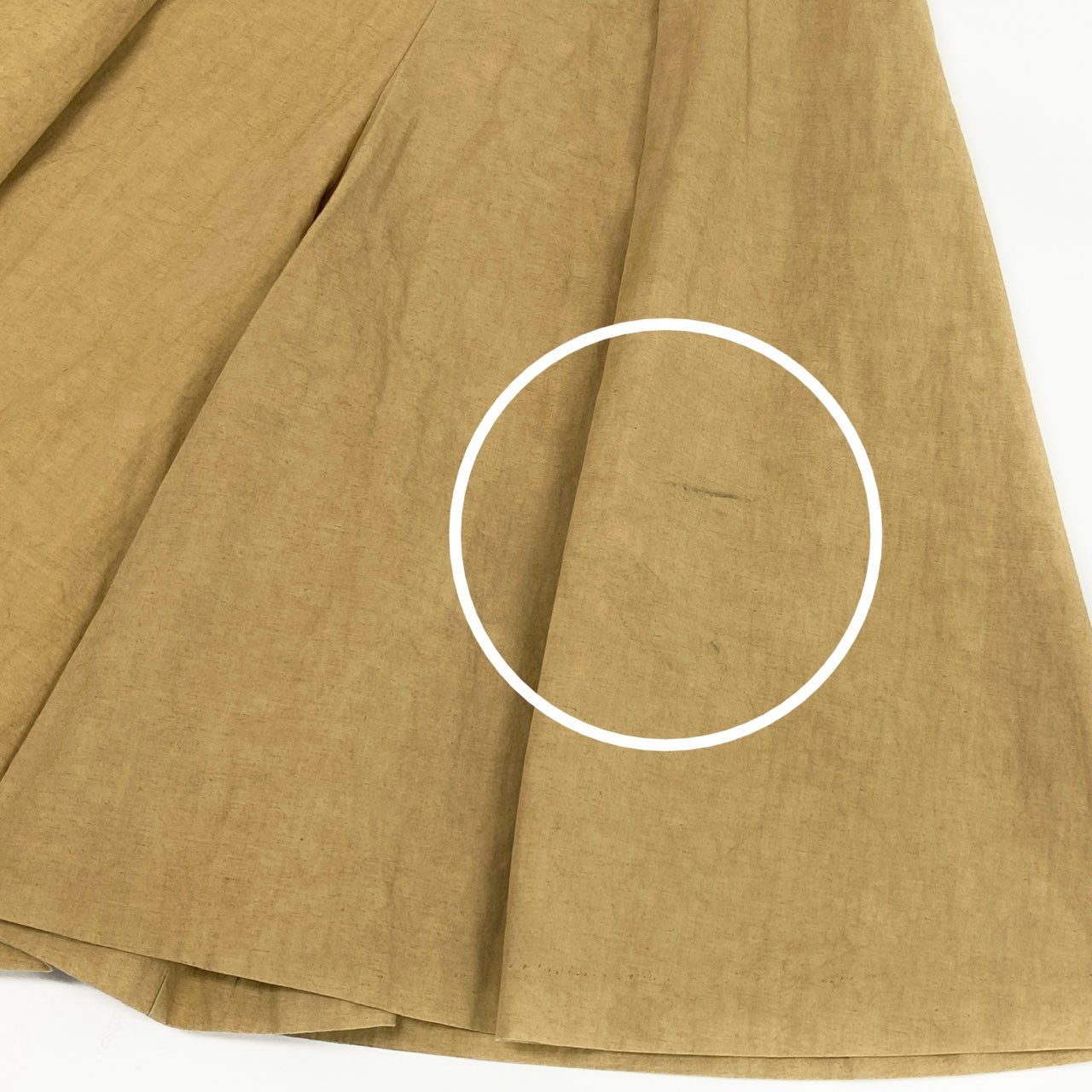 81h7 HOUSE OF LOTUS ハウスオブロータス タックパンツ ワイドパンツ キュロット M イエロー レディース 女性用u02t