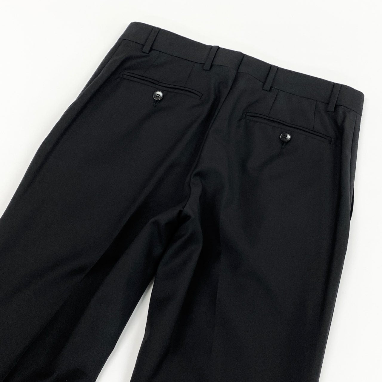 40a24 《美品》 GUCCI グッチ インターロッキングG フォーマル スーツ セットアップ 75907G 46 ブラック ビジネス セレモニー イタリア製