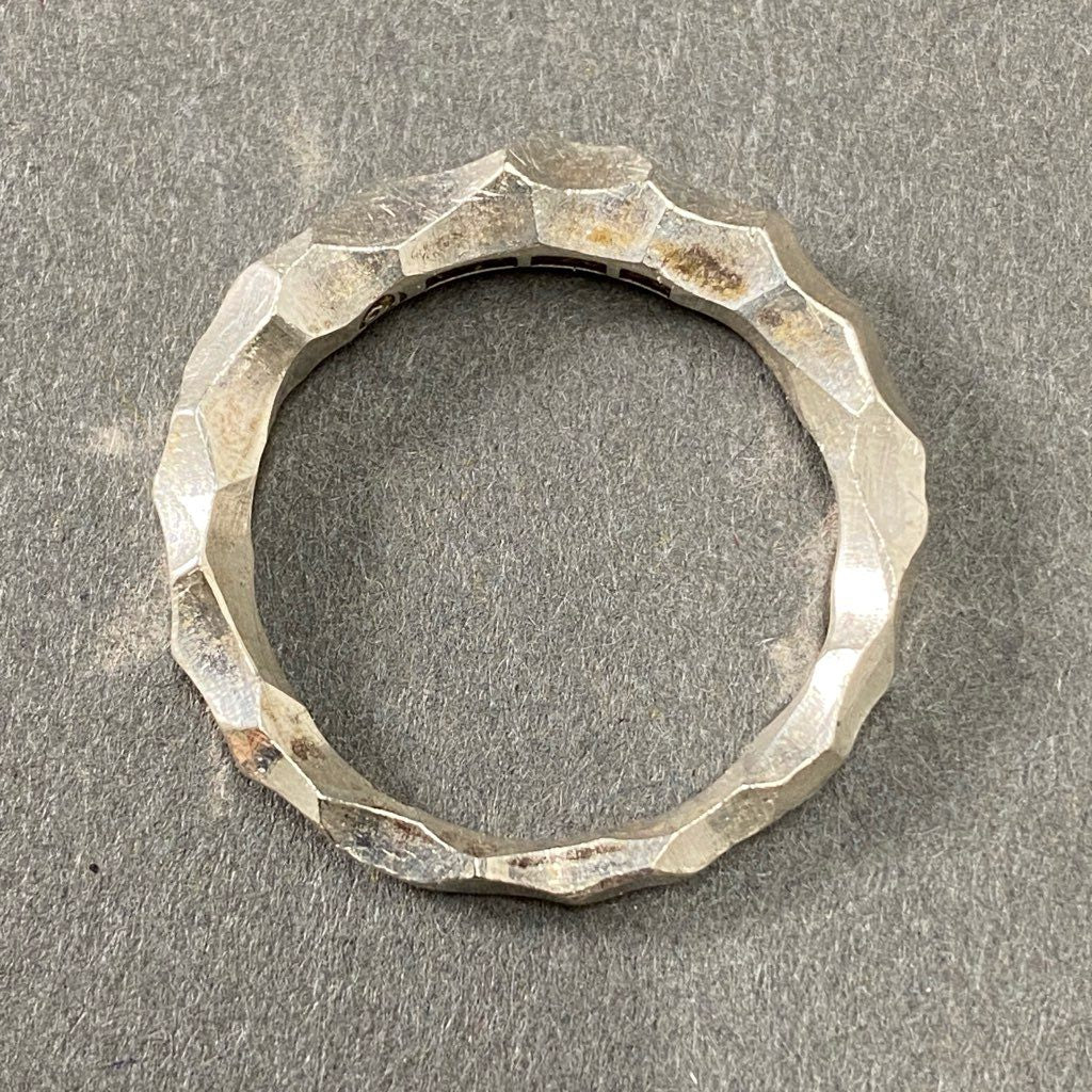 h31-1 定価¥35,200 All Blues オールブルース Fat Sneake Ring ファットスネークリング 16号 シルバー Silver 925 アクセサリー