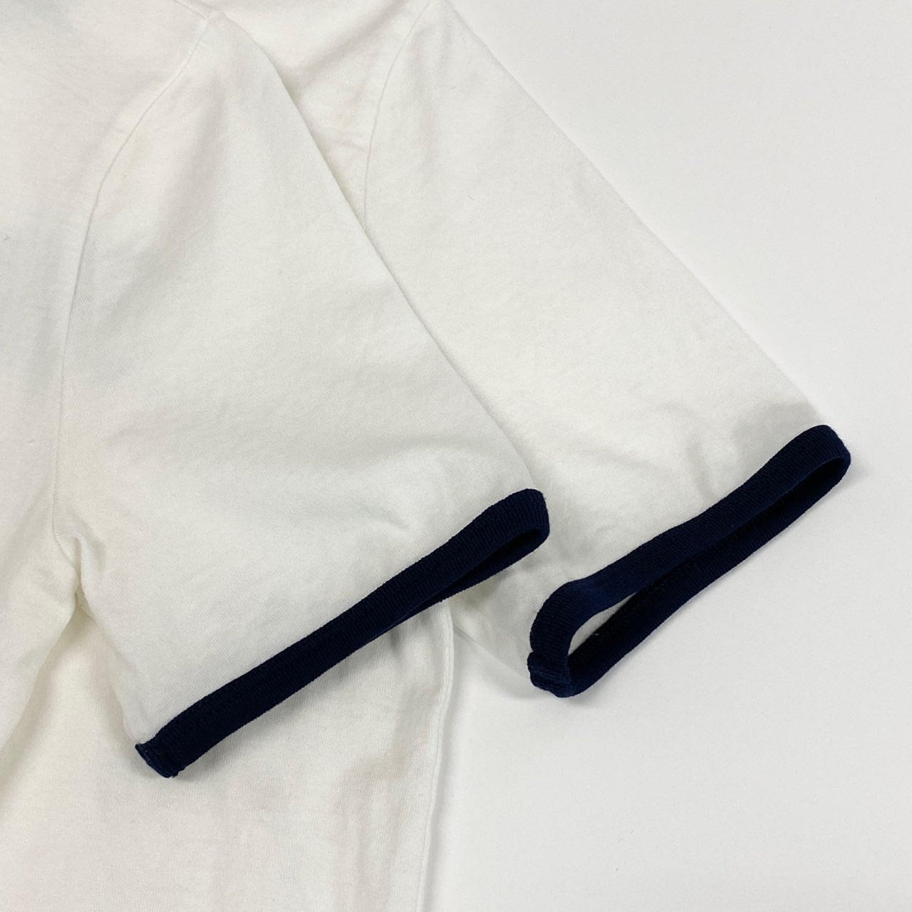 70a15 フランス製 CELINE セリーヌ トリオンフ リンガー Tシャツ カットソー トップス 2X872671Q サイズS ホワイト コットン100% レディース