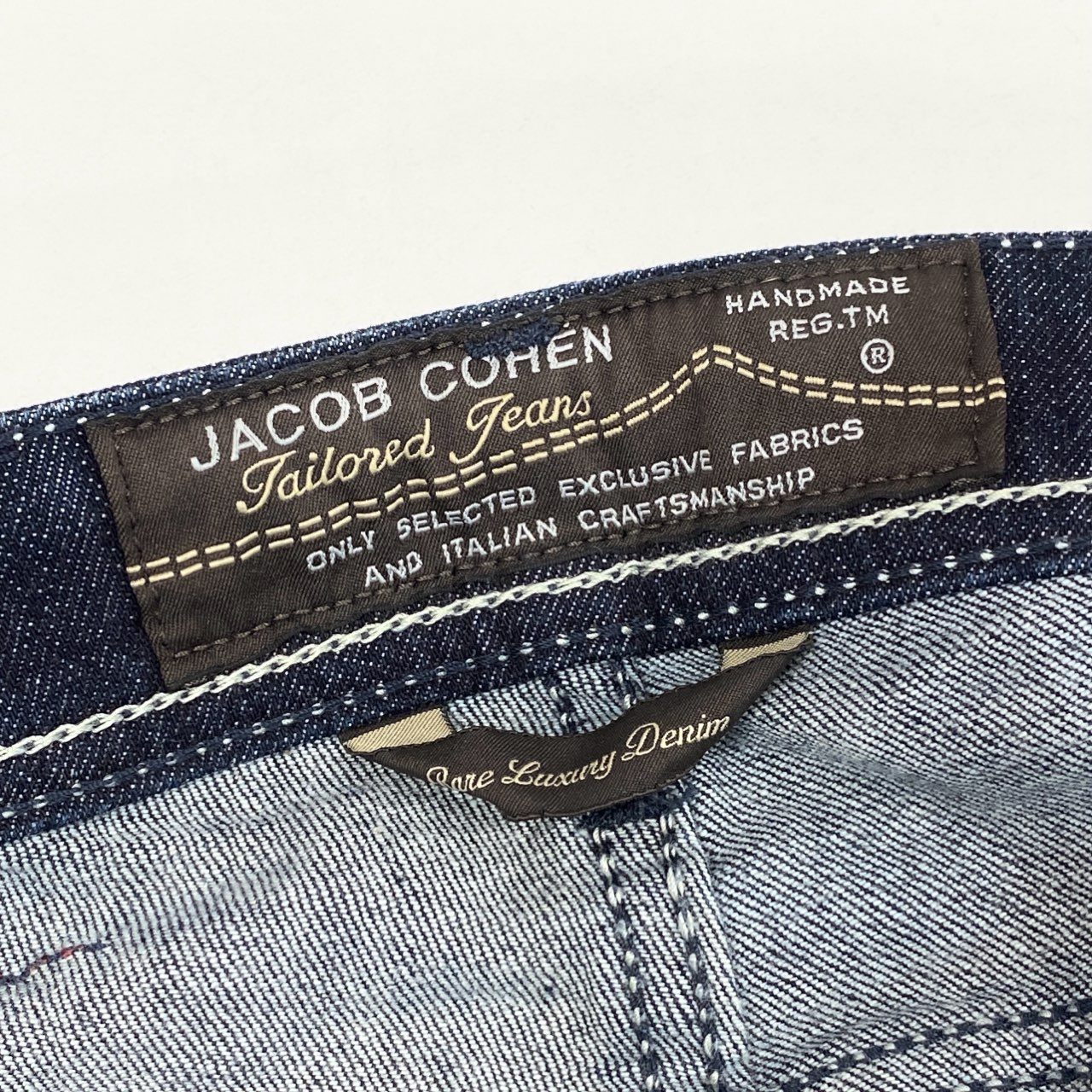 13h29 《美品》JACOB COHEN ヤコブコーエン ストレッチデニム ジーンズ パンツ ボトムス イタリア製 29サイズ インディゴ メンズ 男性用u02t