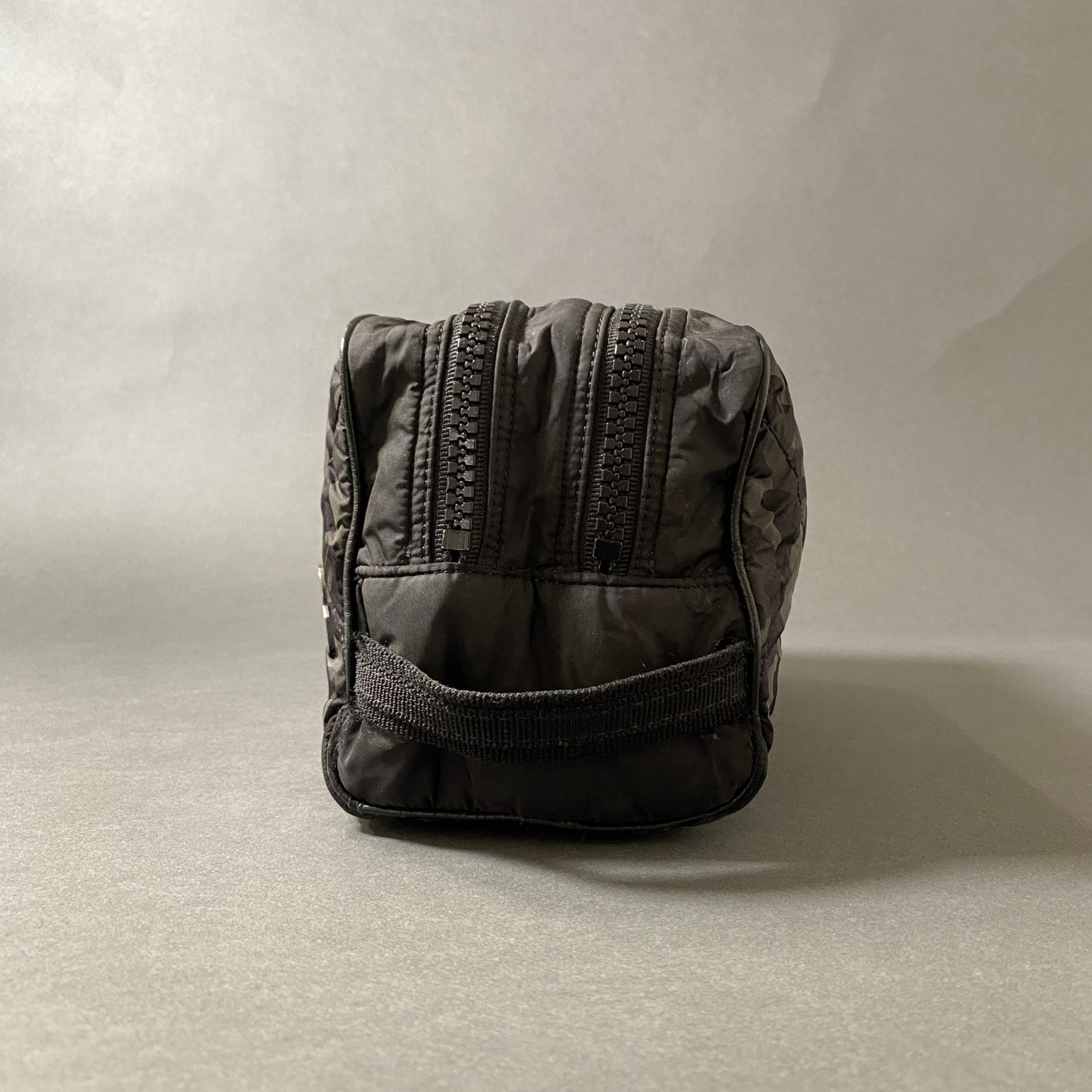 Df27 MONCLER モンクレール カモフラ キルティング セカンドバッグ ブラック カーキ クラッチバッグ ポーチ カバン 迷彩 イタリア製