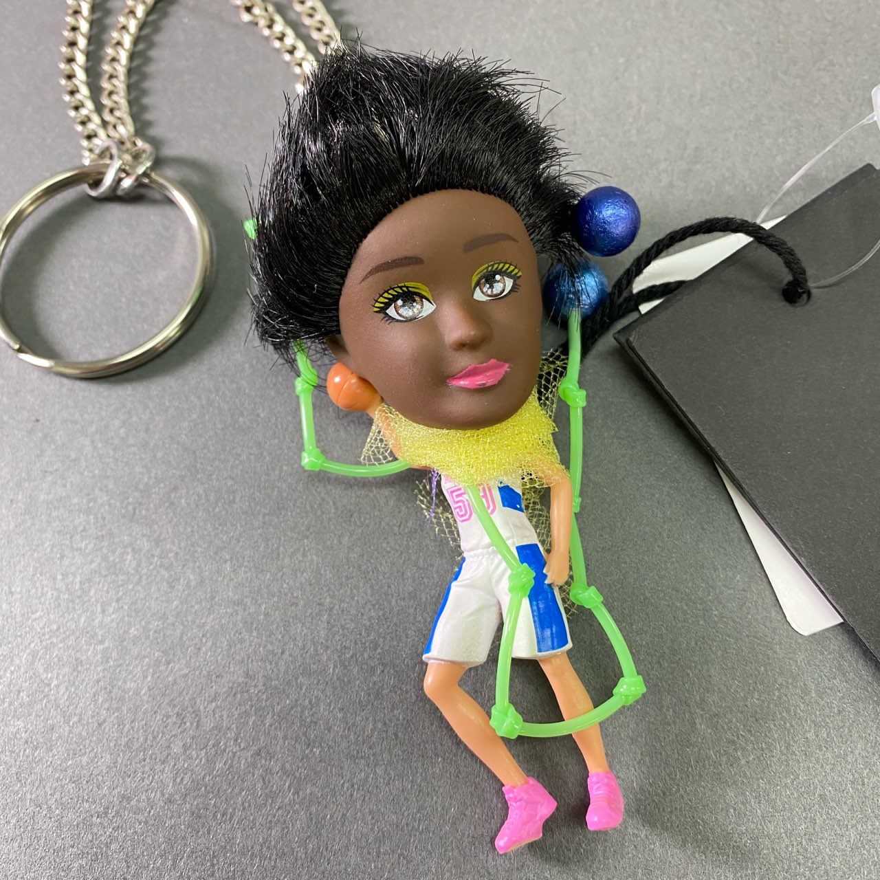 l12 《未使用》定価¥75,900 BOTTER ボッター DANIELVON WEINBERGER SMALL KEYCHAIN トイキーチェーン TOYS キーホルダー タグ付き