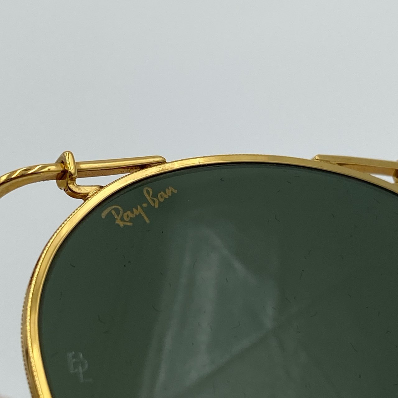 i4 《極美品》 Ray-Ban レイバン B&L ボシュロム サングラス ゴールド ブラック DECO METAL デコメタル アイウェア ケース付きk02i