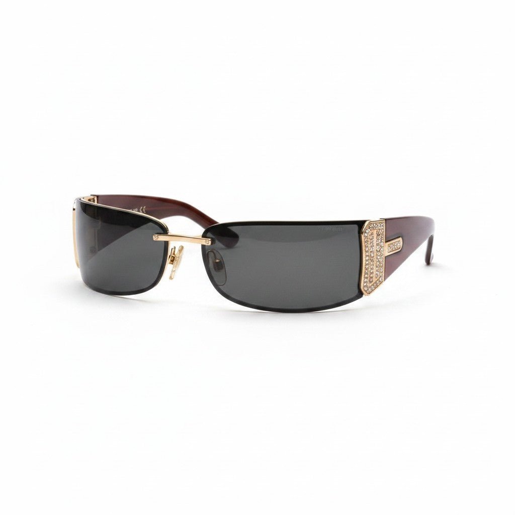 e13 DOLCE&GABBANA ドルチェアンドガッバーナ DG リムレスサングラス Rimless Sunglasses DG826S ブラック ボルドー アイウェア D&G ドルガバt18r e13 DOLCE&GABBANA ドルチェアンドガッバーナ DG リムレスサングラス