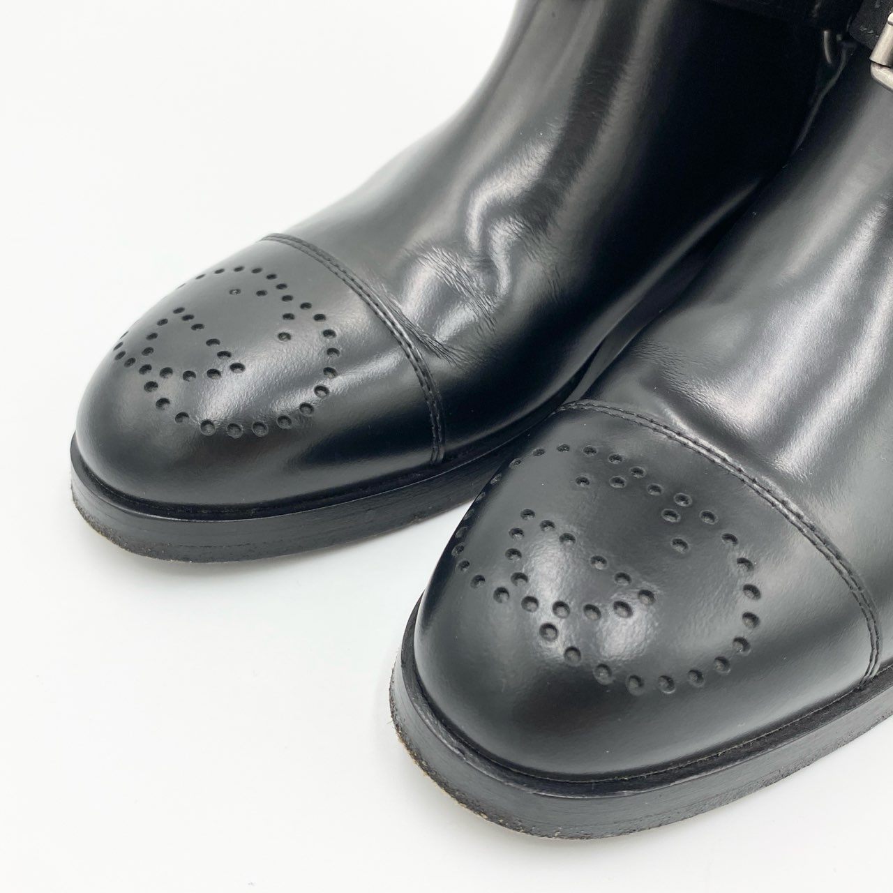 1h20《美品》 GUCCI グッチ ロングブーツ シューズ ホースビット 678153 サイズ36.5 マルチカラー レザー レディースk02i