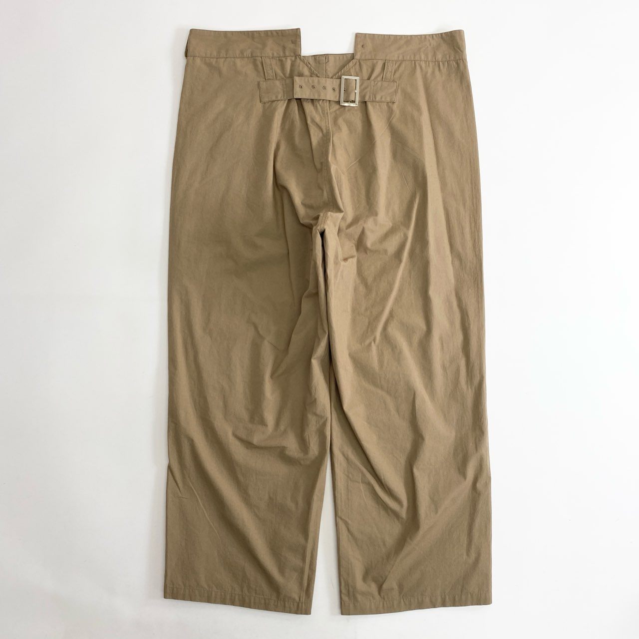 39c23 《未使用》 定価¥19,800 SEEALL シーオール MINER PANTS マイナーパンツ 44 ベージュ タグ付き SAU23 PT382