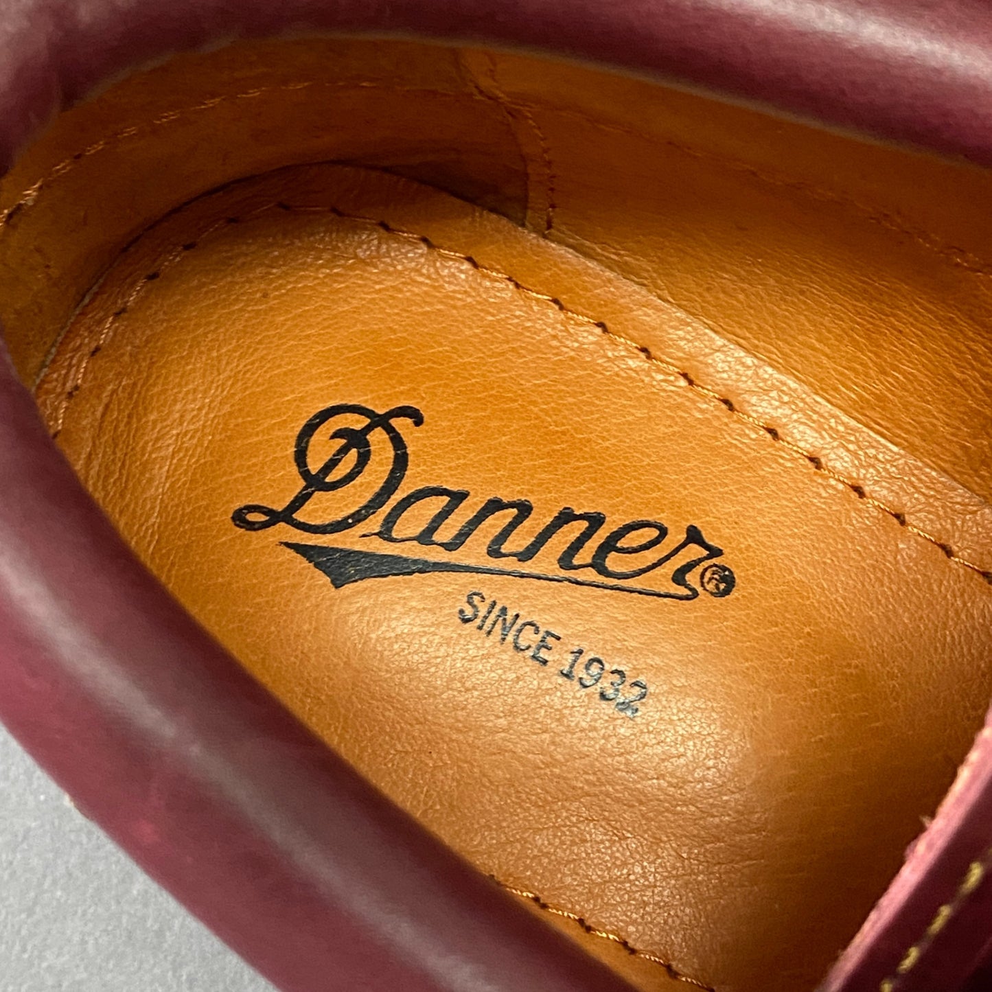 3a22 Danner ダナー モカシン 3EYELET アイレット レザーデッキシューズ D0024 27cm バーガンディ Leather ポルトガル製