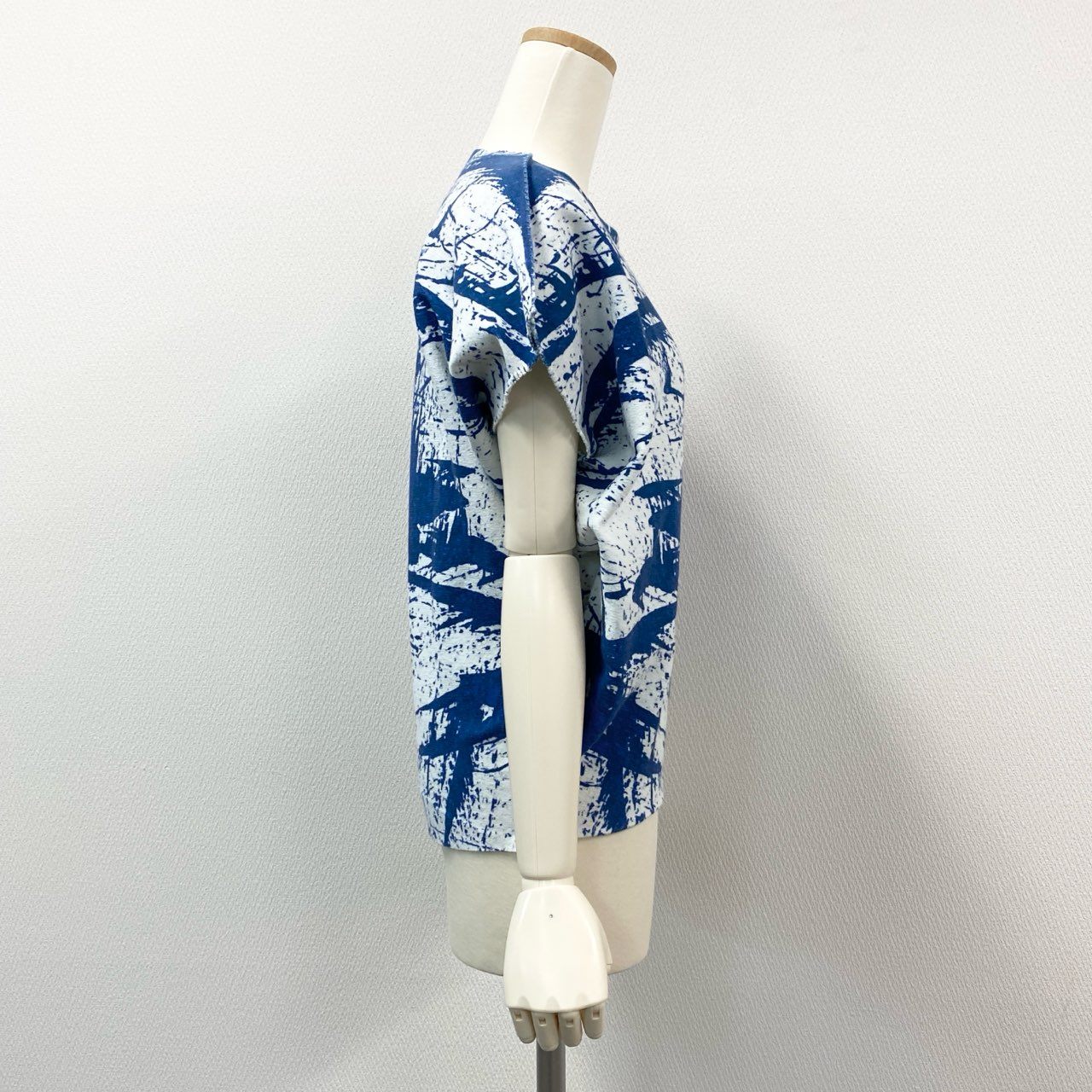 13h29 ISSEY MIYAKE A-POC INSIDE イッセイミヤケ エーポック インサイド 半袖カットソー ニットカットソー トップス ドルマンスリーブ 2サイズ ホワイト ブルー レディース 女性用k02i