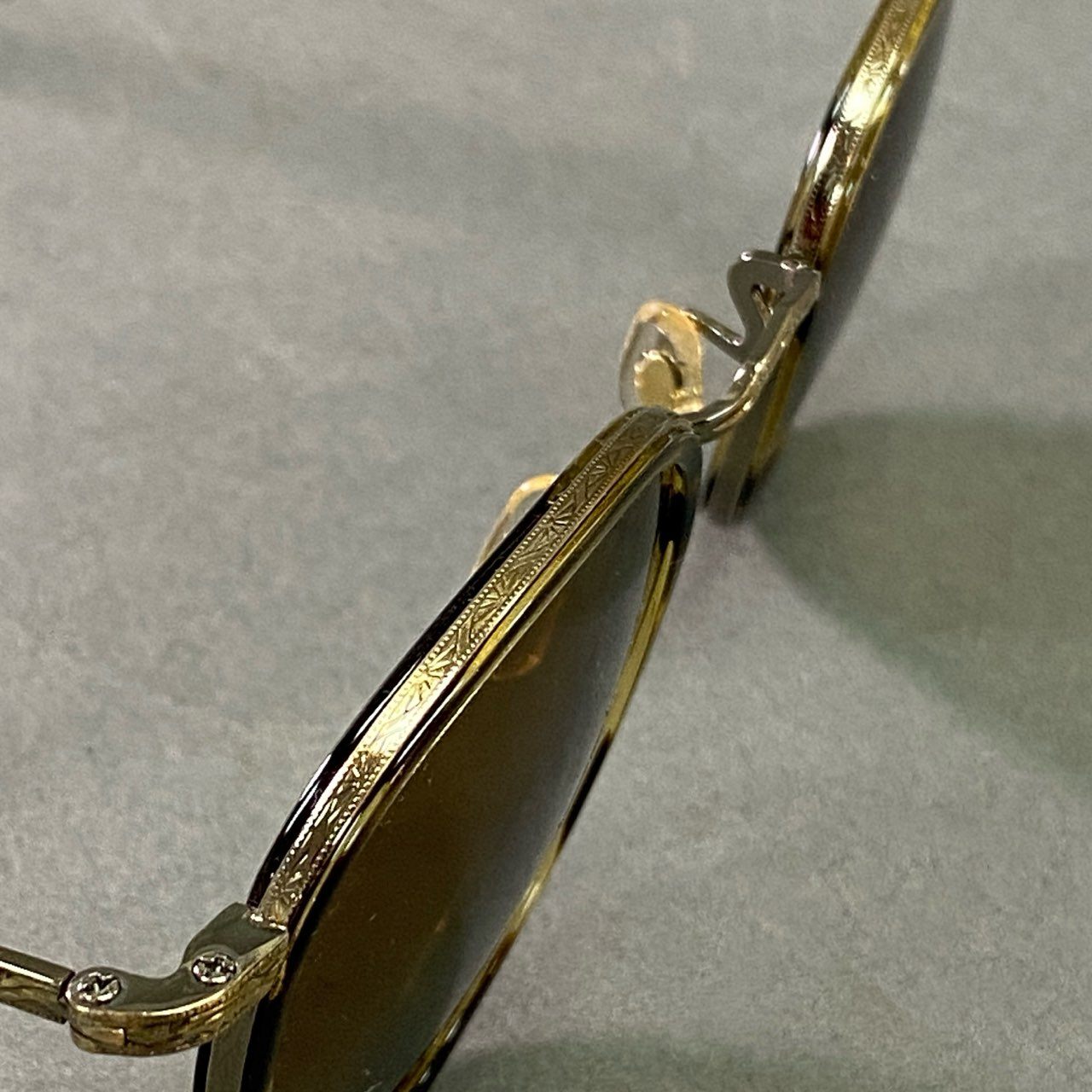 b12 OLIVER PEOPLES オリバーピープルズ MP-2 SUN サングラス OV1104S 48□24 ブラウン イタリア製 アイウェア 眼鏡 ケース付き