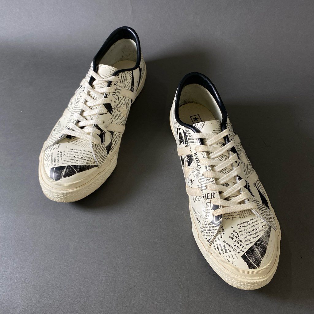 2h4 CONVERSE コンバース ジャックスター ワンスター ローカットスニーカー シューズ 9 1/2 ホワイト ブラック