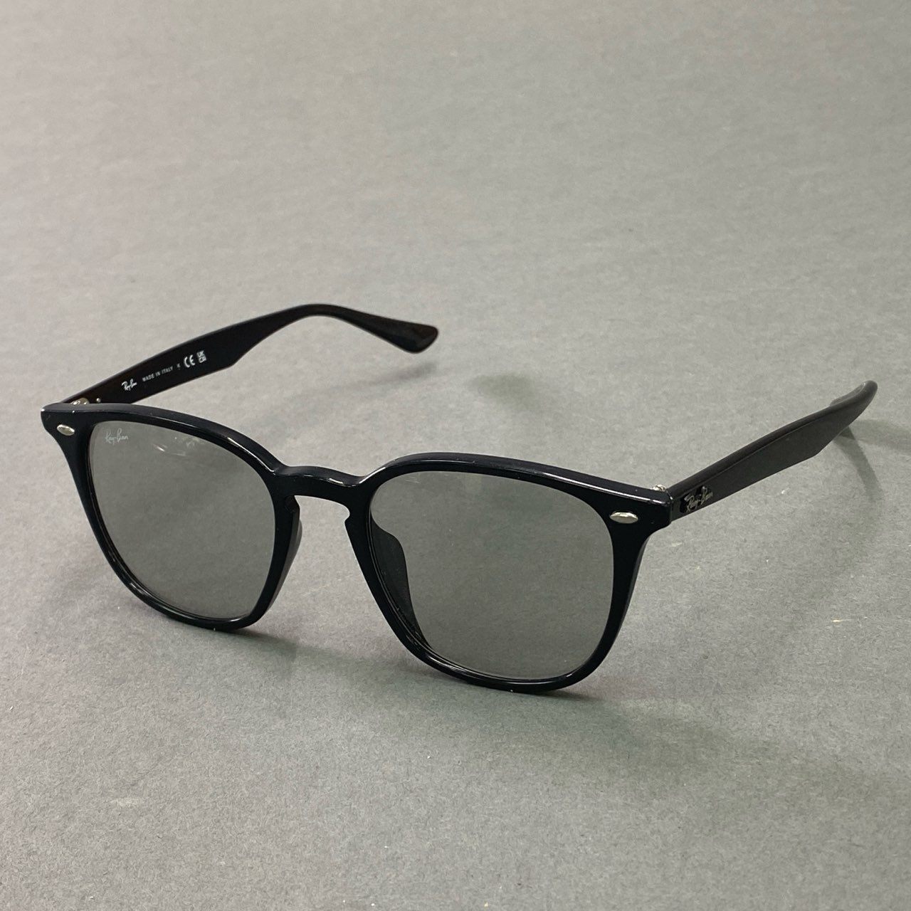 c21 Ray-Ban レイバン ウェリントン サングラス RB4258 クリアブラック アイウェア メガネ 眼鏡