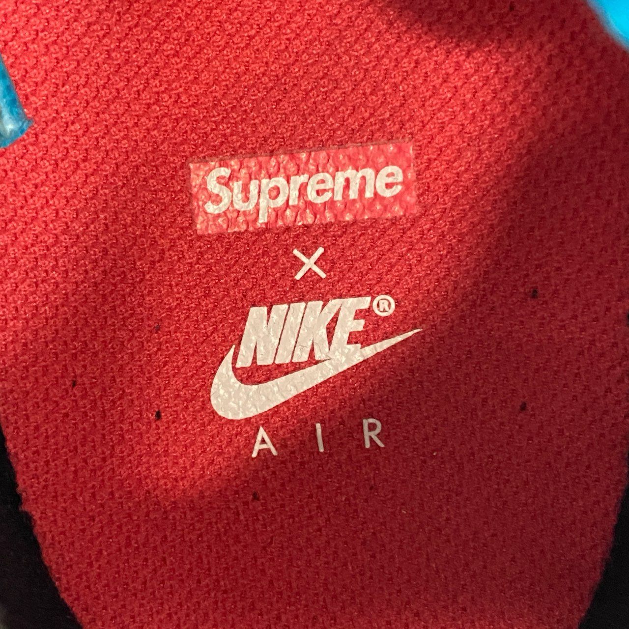 2f6 《未使用品》 NIKE ナイキ × Supreme シュプリーム AIR HUMARA 17 エアフマラ 924464-400 28cm ブルー スニーカー シューズ 箱付き コラボ