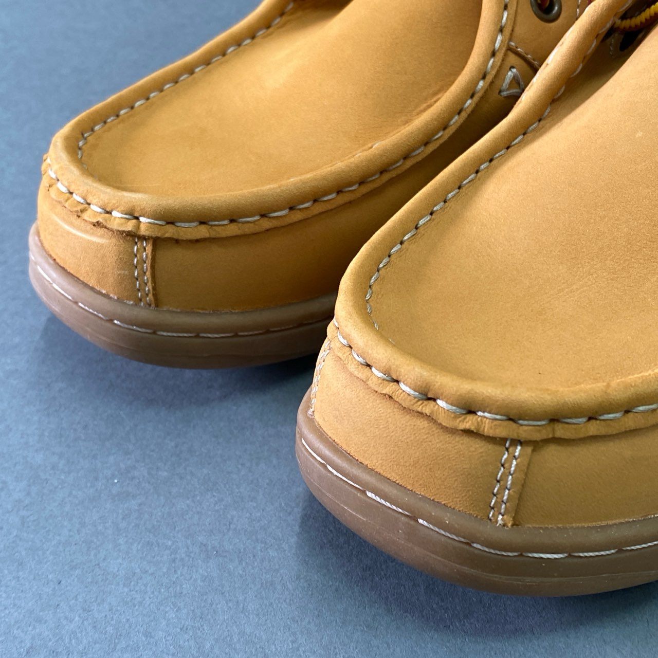 8e18 《美品》 Timberland ティンバーランド Earthkeepers ANTI-FATIGUE アウトドア シューズ 9W キャメル レザー スニーカー
