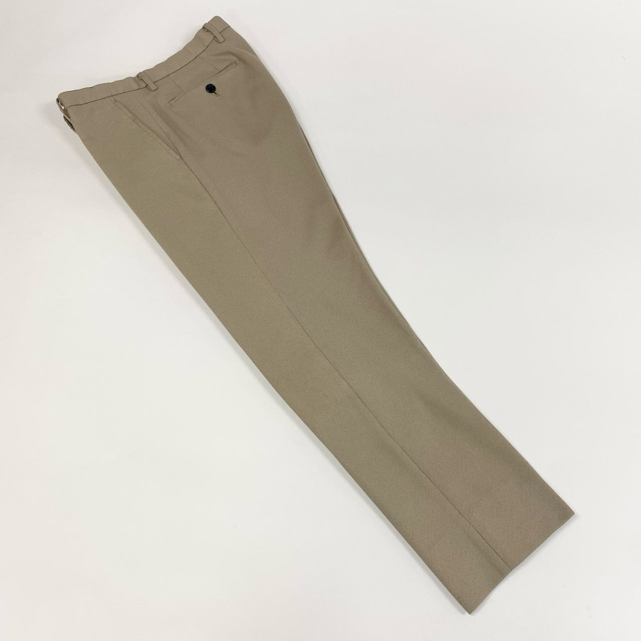 79j9 BLACK LABEL CRESTBRIDGE ブラックレーベル クレストブリッジ スーツセットアップ 2B シングルスーツ 背抜き テーラードジャケット スラックス 51D04-703-42 Mサイズ ベージュ メンズo07t