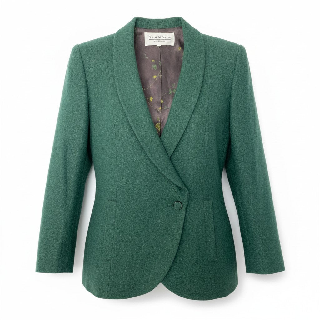 48c18【美品】 GLAMOUR by GIVENCHY ジバンシィ テーラードジャケット 