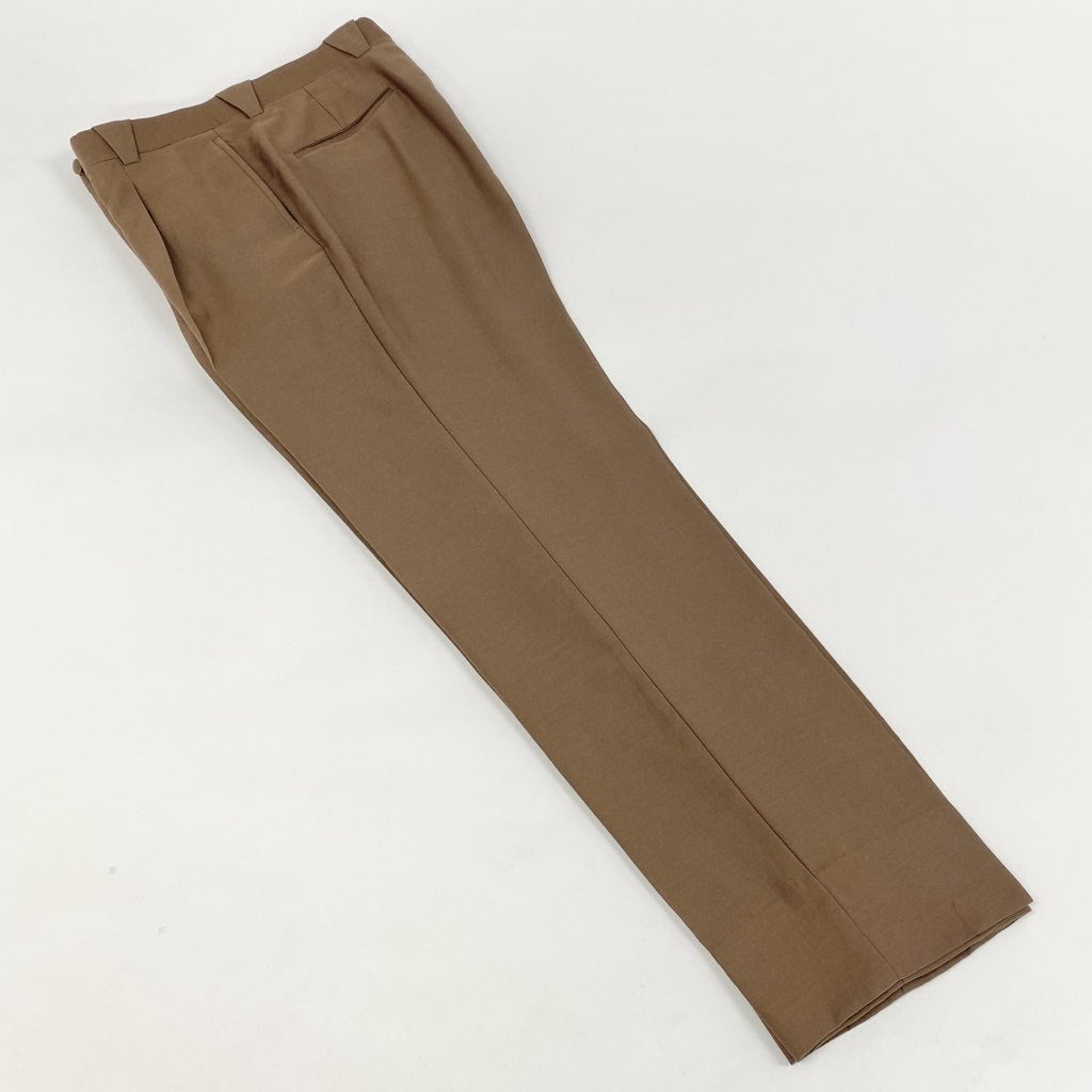 63d8-9 Thierry mugler ティエリー ミューグレー ダブルブレスト スーツ セットアップ ジャケット/スラックスパンツ サイズ48 オリーブ ウール100% メンズ 日本製