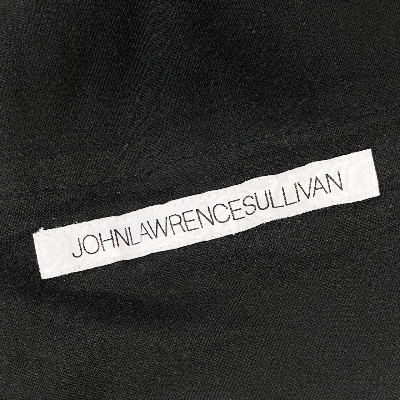 22f18 JOHN LAWRENCE SULLIVAN ジョンローレンスサリバン リキッドデニムパンツ ハイウエストパンツ ブラックデニム ジーパン 定番 JLSW-01-S サイズM グレー系 コットン100% レディース