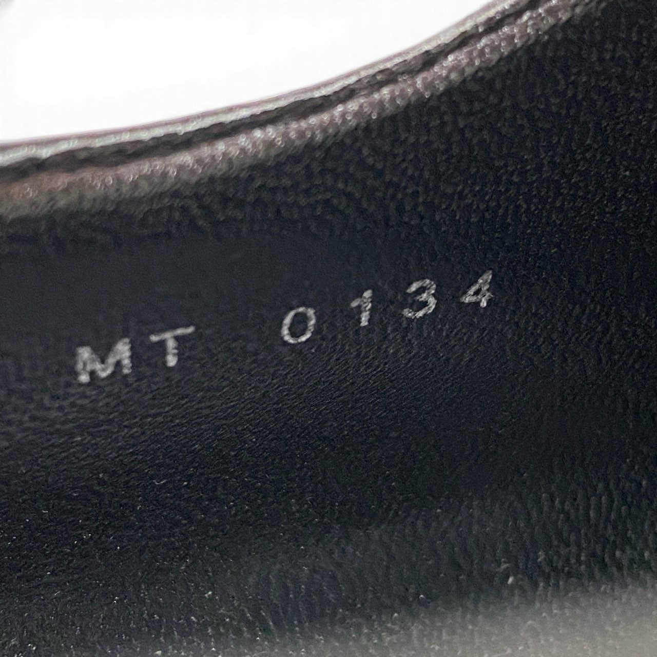 d13 LOUIS VUITTON ルイヴィトン ジッパーデザイン エナメルドレスシューズ サイズ7/ 1/2 ブラック パテント LVプレート 紳士靴 箱 袋有t18r