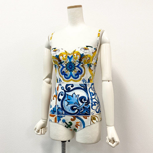5d2 DOLCE&GABBANA ドルチェアンドガッバーナ スイムウェア ビーチウェア 水着 BEACH WEAR EU:M レディース