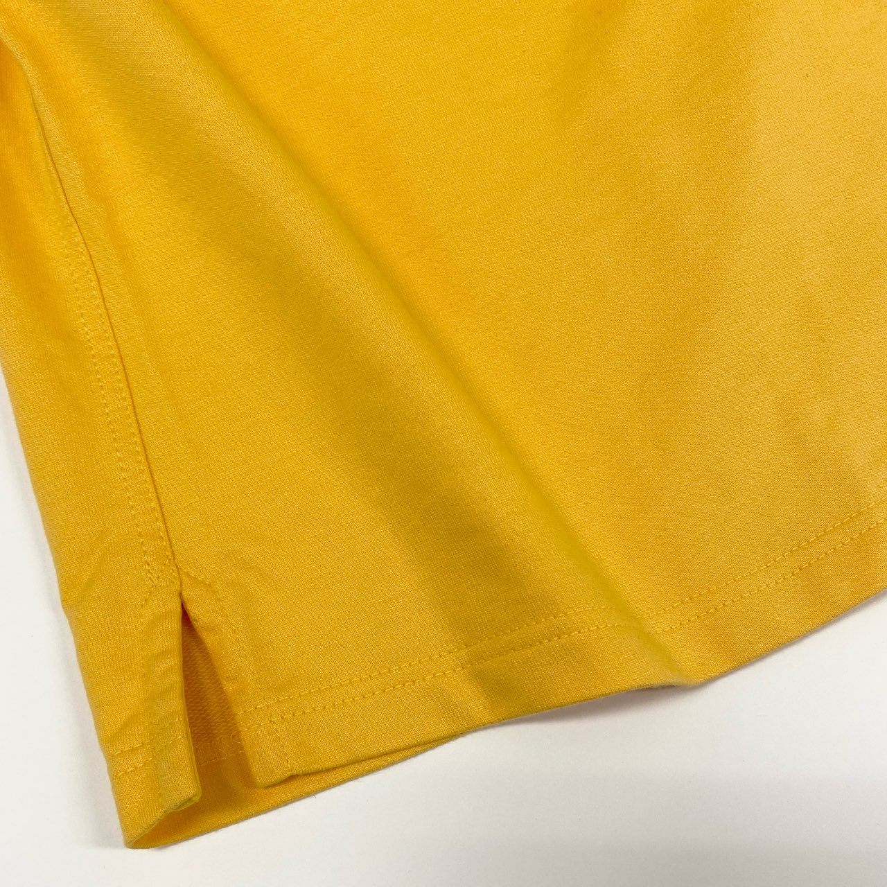 62k20 HERMES エルメス ホースパッチ Tシャツ XL イエロー 大きいサイズ カットソー 半袖TEE 馬 イタリア製