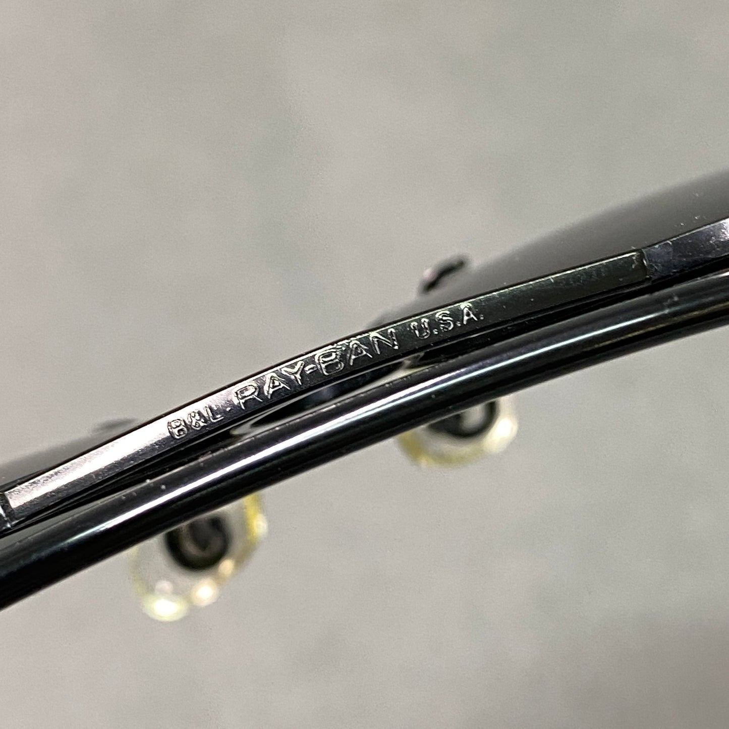g29《美品》 Ray-Ban レイバン B&L SHOOTER シューター ボシュロム サングラス ブラック アイウェア 眼鏡 メガネ