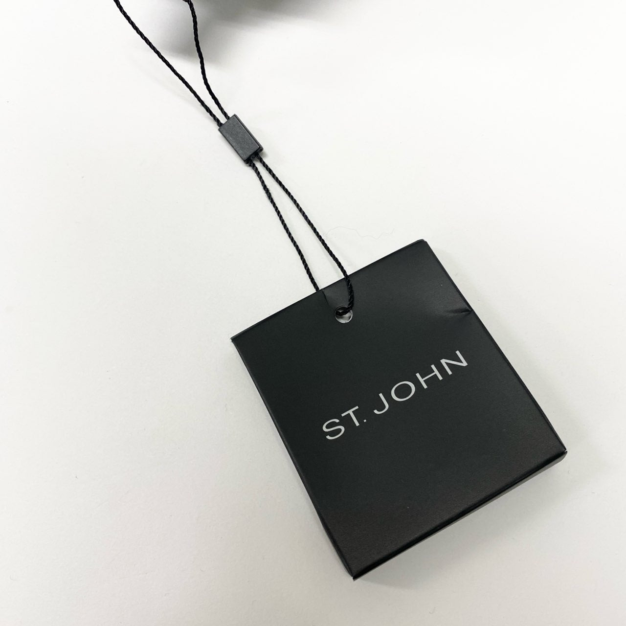 16a16【新品】ST.JOHN セントジョン スプリング ツイードジャケット 短丈ショートジャケット サイズ8 ネイビー レディース 女性用k02i