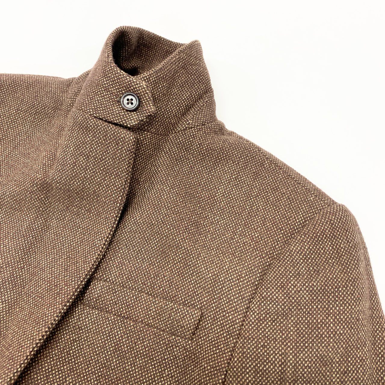 14j9 《美品》LAUREN RALPH LAUREN ローレンラルフローレン テーラードジャケット ツイードジャケット ジャケット 0サイズ ブラウン レディースu02t