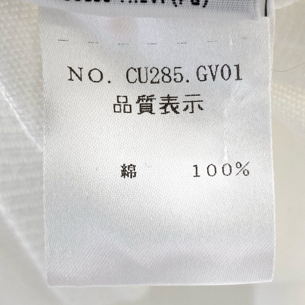 53e1 Cruciani クルチアーニ Vネック コットンニット セーター 48 ホワイト 綿100% トップス イタリア製 Knit Top