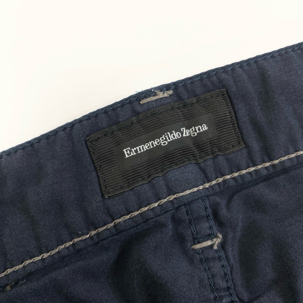 11i16 Ermenegildo Zegna エルメネジルドゼニア 5ポケット デニムパンツ ジーパン ハイストレッチ ボタンフライ 30 インディゴブルー メンズu02t
