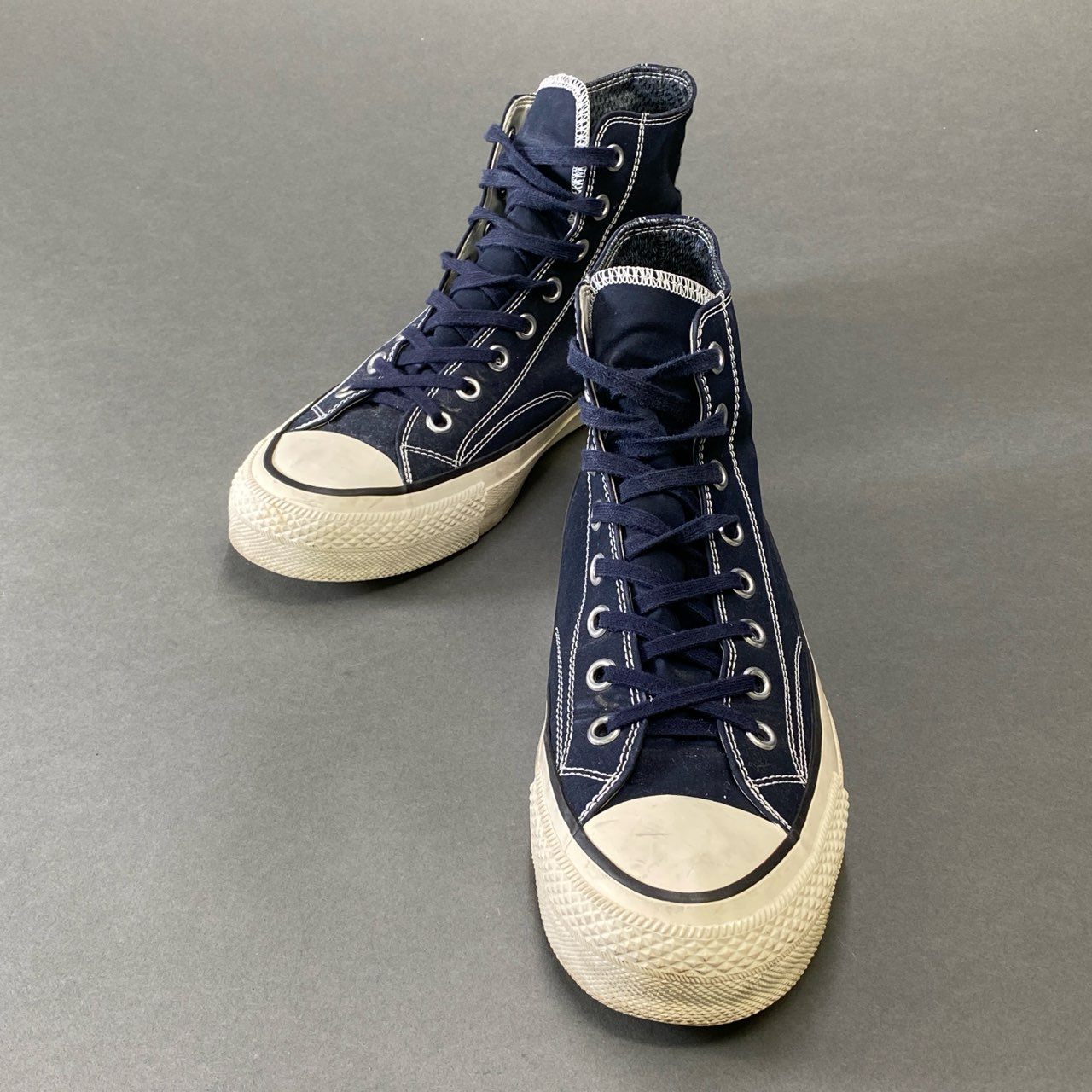 1g28 nonnative ノンネイティブ × SPINGLE MOVE スピングルムーヴ GORE-TEX ゴアテックス ハイカットスニーカー 3 ネイビー ヴィンテージ加工 シューズ