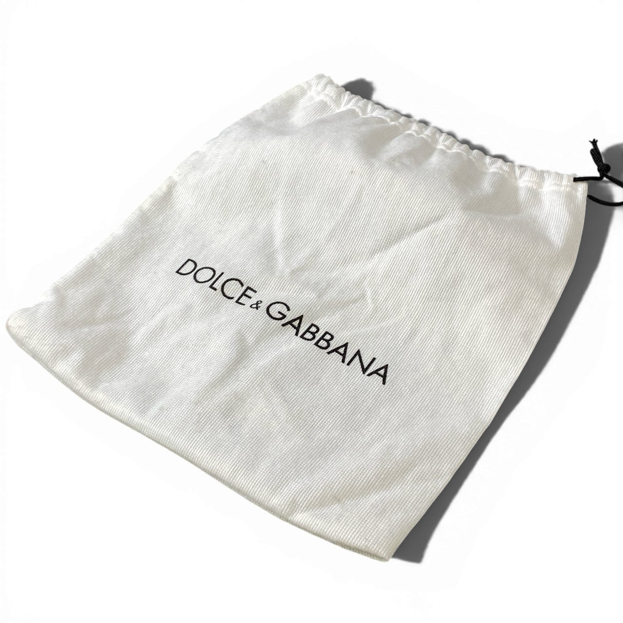 a6 DOLCE&GABBANA ドルチェアンドガッパーナ 三つ折り財布 ウォレット DGロゴ ラインストーン ブラック レザー 本革 レディースk02i