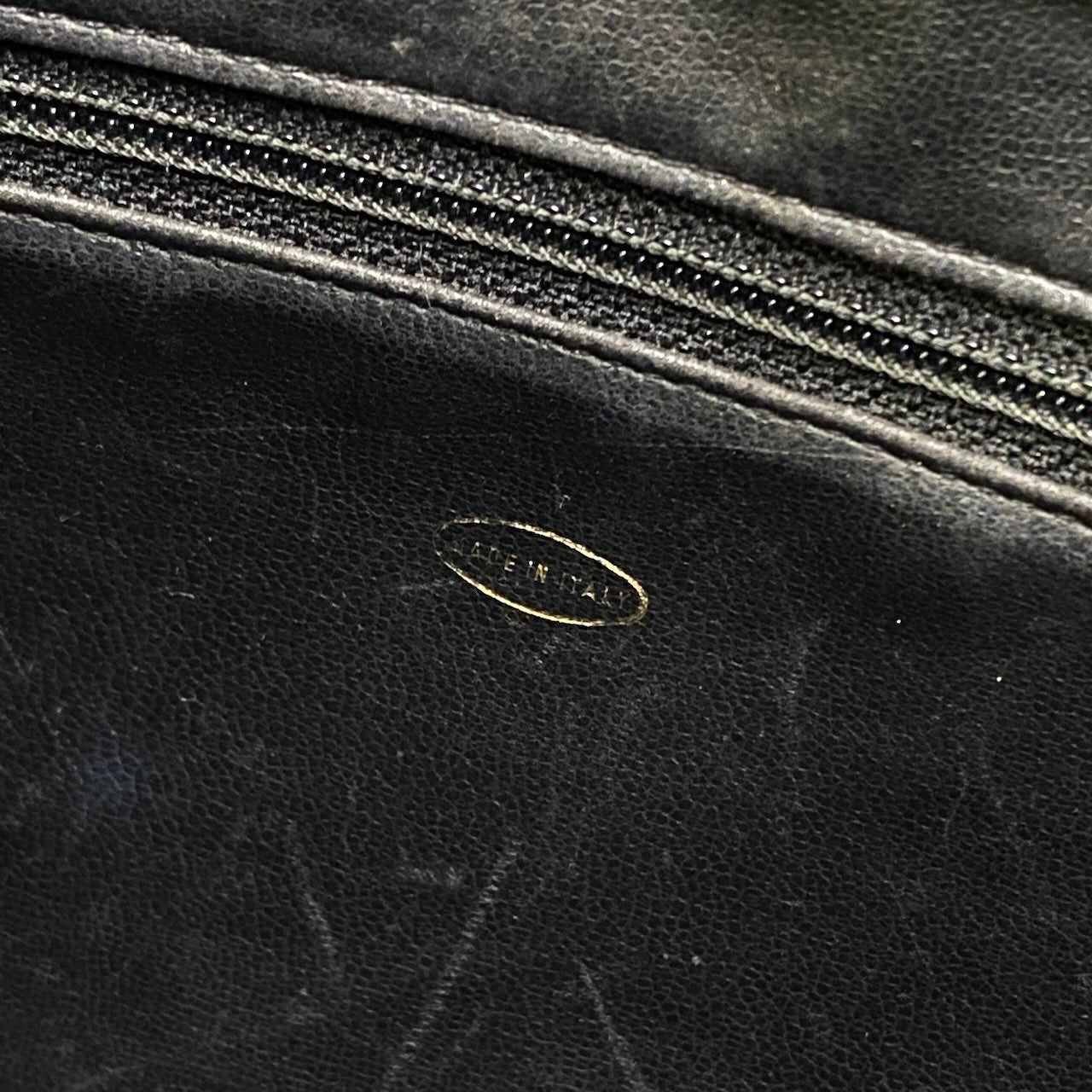 c18 CHANEL シャネル トリプルココマーク キャビアスキン ショルダーバッグ Caviar Skin Triple Coco Chain Shoulder Bag ブラック レザーt18r
