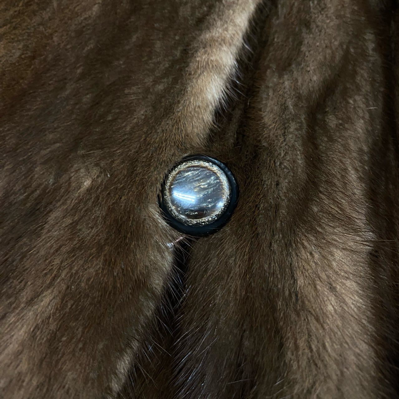 82a27 デミバフミンク リバーシブル 裾フリル ロングコート サイズF ブラウン 本毛皮 Reversible Mink Fur Long Coatt18r