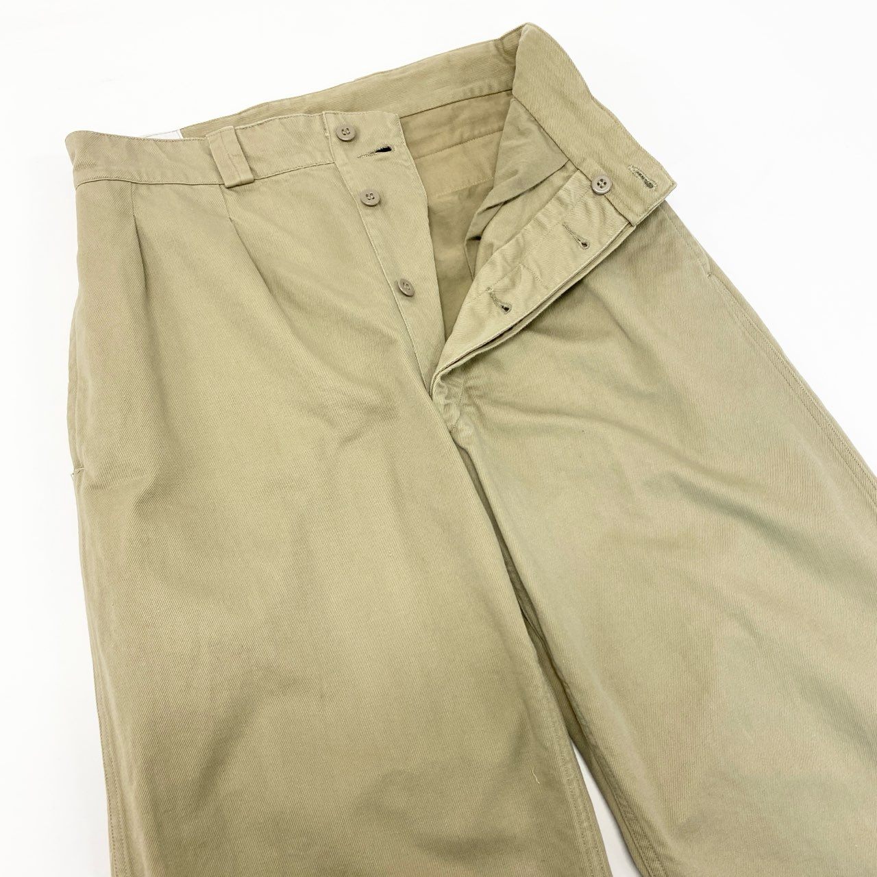 72j15 ARIEL AIZENAY アリエルアイゼネ M52チノ後期型 フランス軍 ボトム パンツ 31サイズ ベージュ メンズu02t