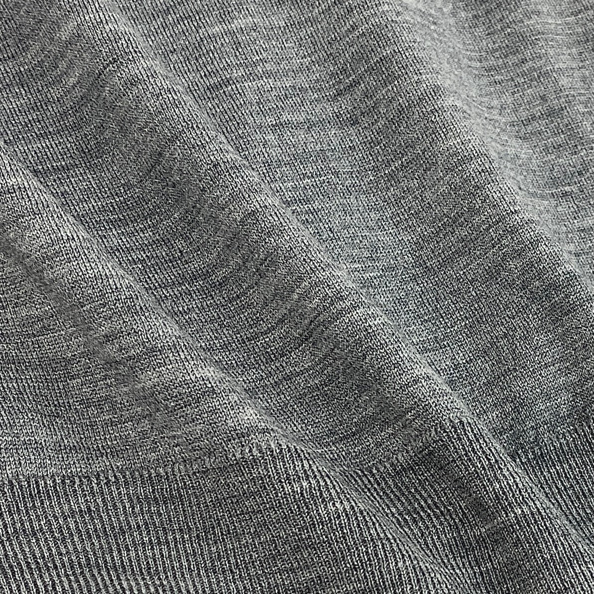 30lh29 JOHN SMEDLEY ジョンスメドレー Vネックカーディガン ウールカーディガン ニット トップス Sサイズ グレー メンズ 男性用u02t