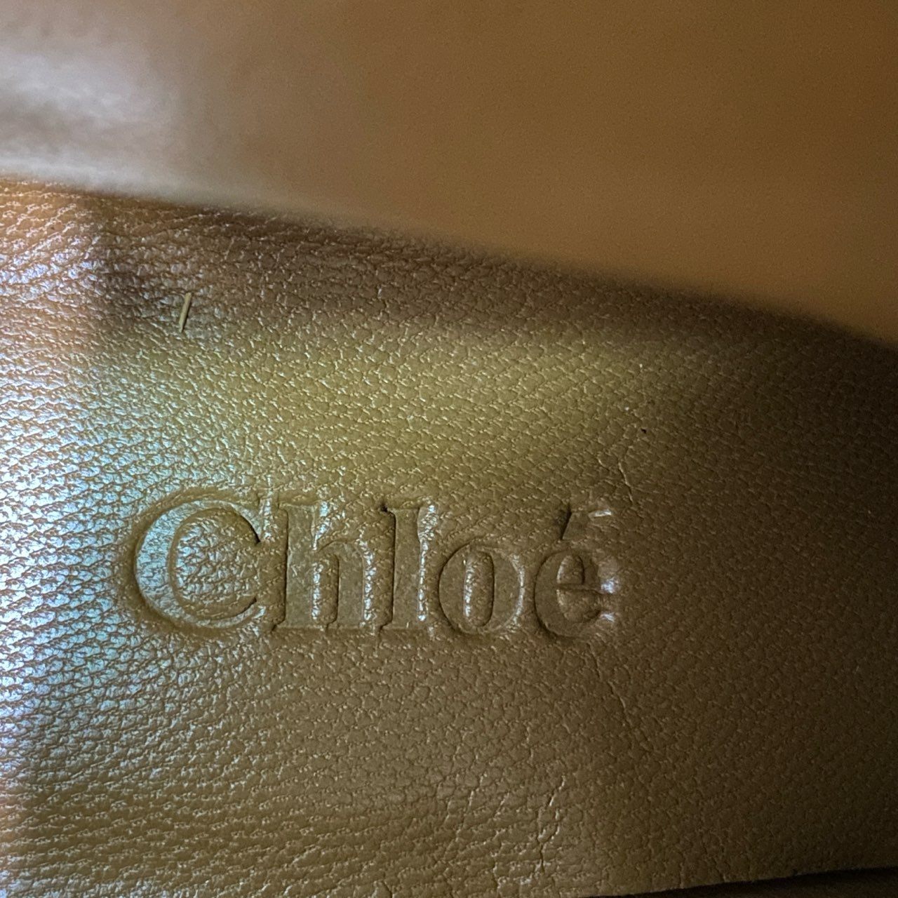 3c11 Chloe クロエ サイドジップ ストラップ ロングブーツ 35 ブラウン Leather イタリア製 シューズ