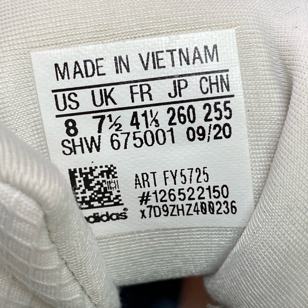 7e10 adidas アディダス NASA ナサコラボ ZX 2K BOOST ブースト FY5725 26cm ホワイト スニーカー シューズ