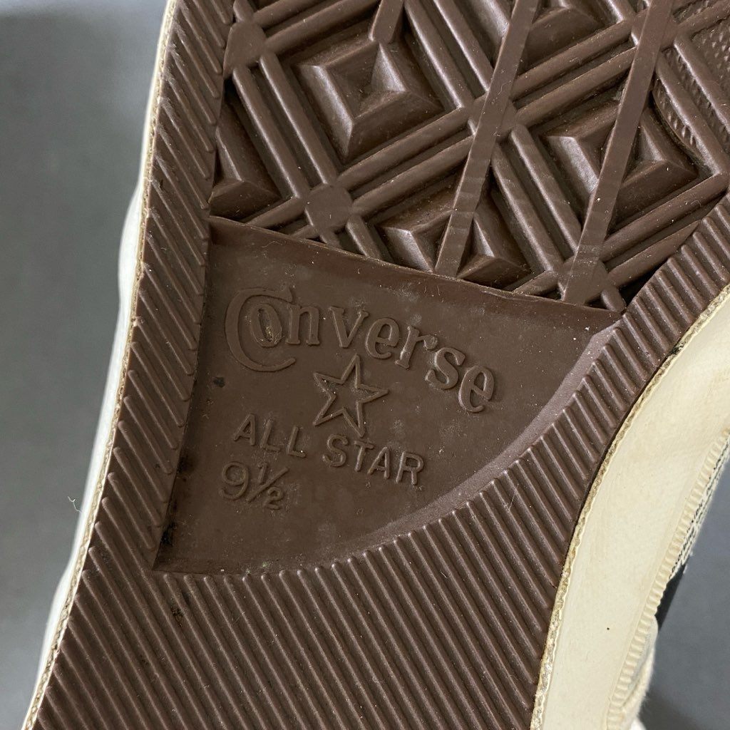 2h4 CONVERSE コンバース ジャックスター ワンスター ローカットスニーカー シューズ 9 1/2 ホワイト ブラック