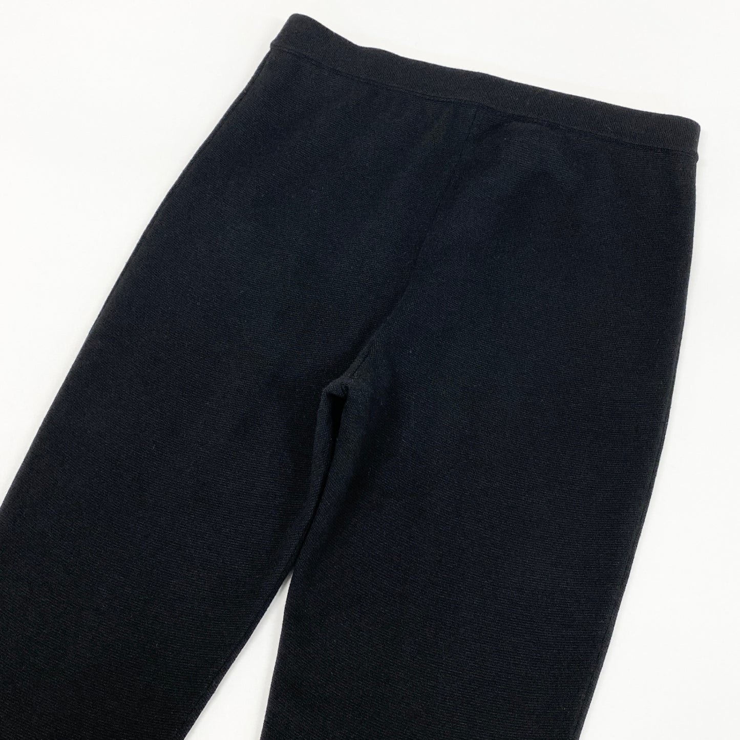 56h1 FOXEY NEW YORK フォクシーニューヨーク Knit Pants ニットパンツ フルレングス イージーパンツ レディース 女性用 39272 38 ブラックu02t