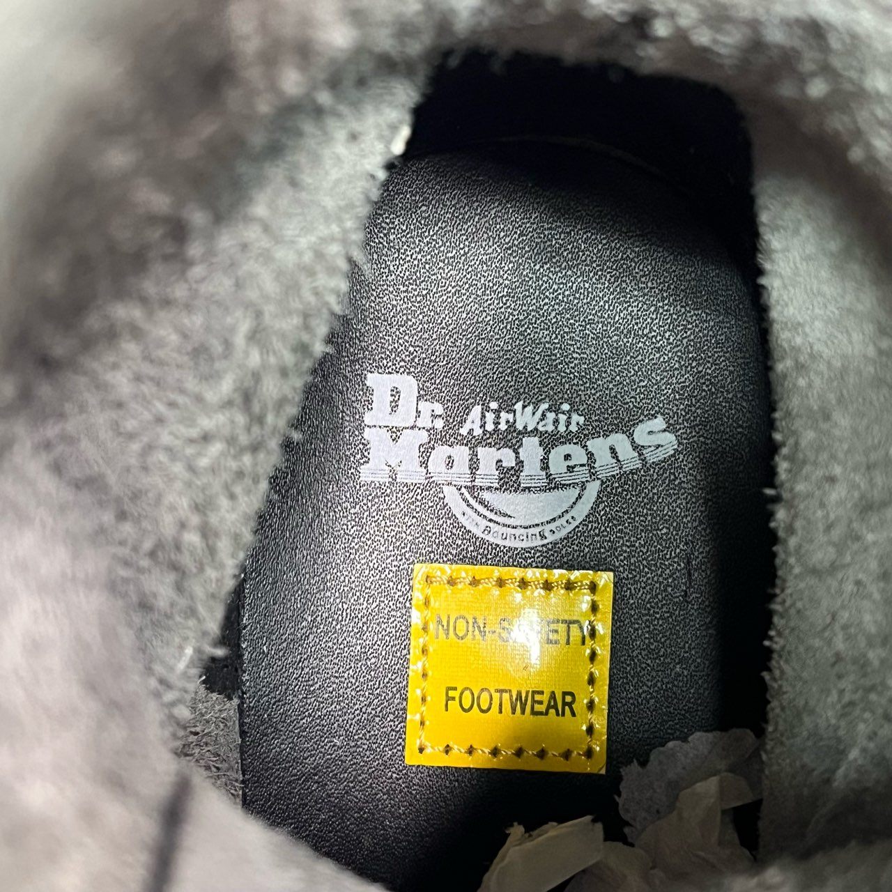 1e18 Dr.Martens ドクターマーチン 1919 10ホール スチールトゥ レースアップブーツ UK 6 ブルー ブラック レザー シューズ