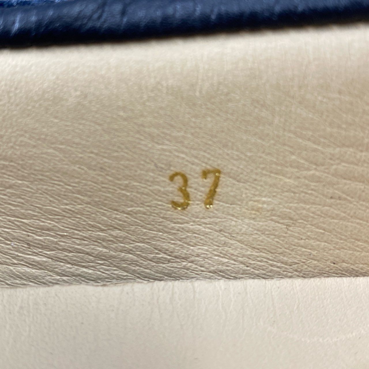 2f24 【美品】 イタリア製 TOD'S トッズ レザーデッキシューズ ドライビングシューズ 37 ネイビー レディース 婦人靴