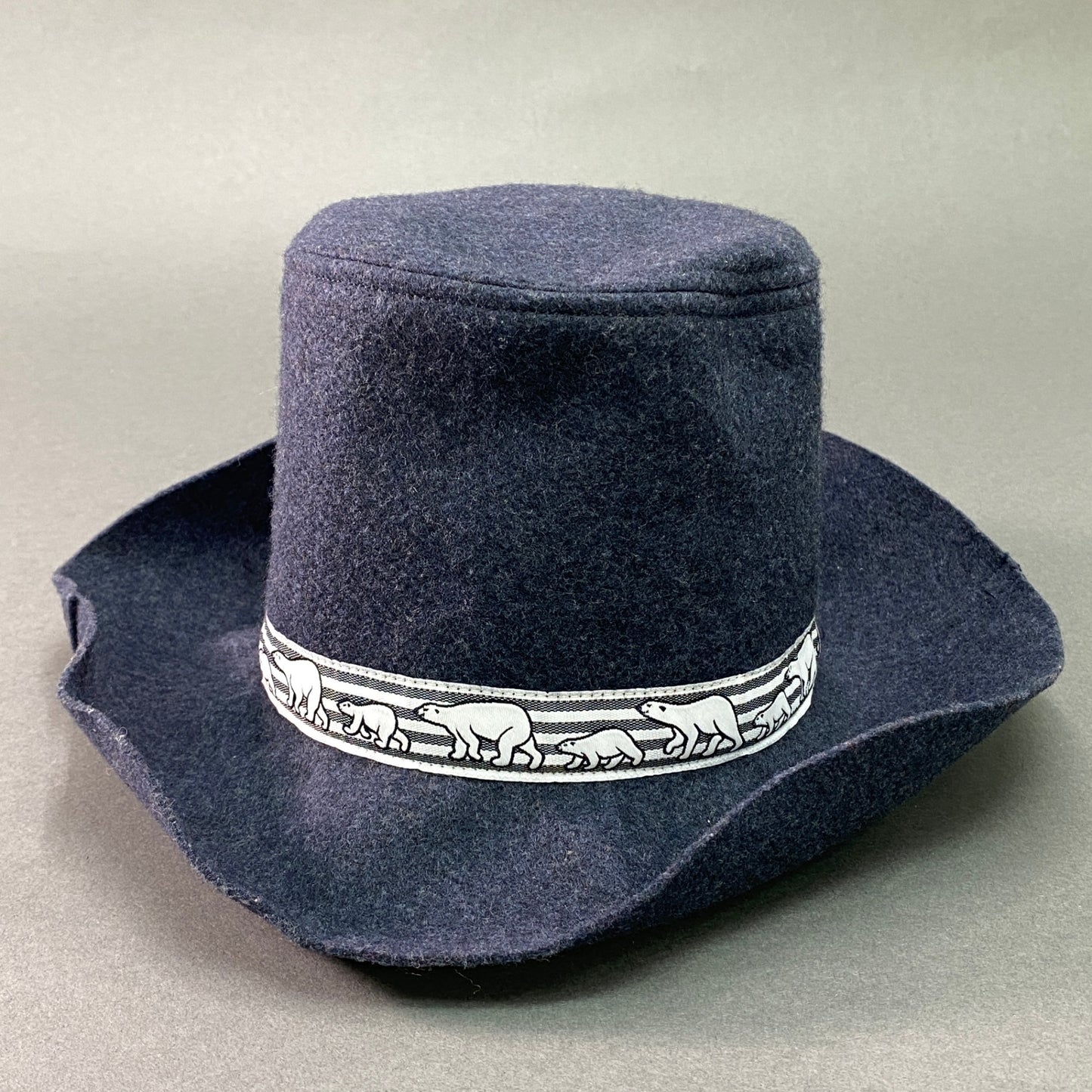 g29 KIJIMA TAKAYUKI キジマタカユキ × HUMAN MADE ヒューマンメイド 白くま Mt FUJI HAT ハット 1 ネイビー コラボ ヘッドウェア 帽子t18r