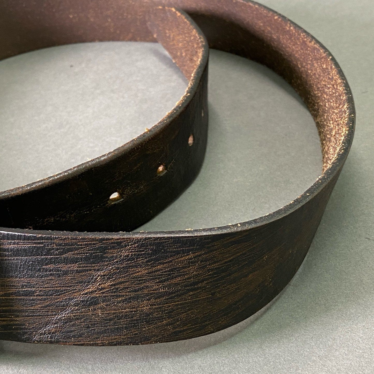 e8 DOLCE&GABBANA ドルチェアンドガッバーナ レザーベルト ブラウン Leather Belt D&G ドルガバ