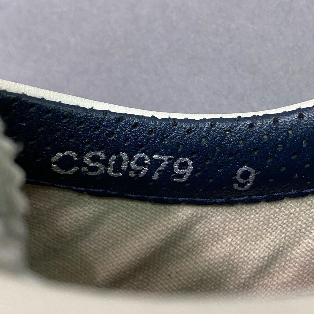 5e10 《美品》 DOLCE&GABBANA ドルチェアンドガッバーナ D&G ドルガバ 刺繍ロゴ ローカットスニーカー 9 ホワイト レザー シューズ イタリア製 箱付き