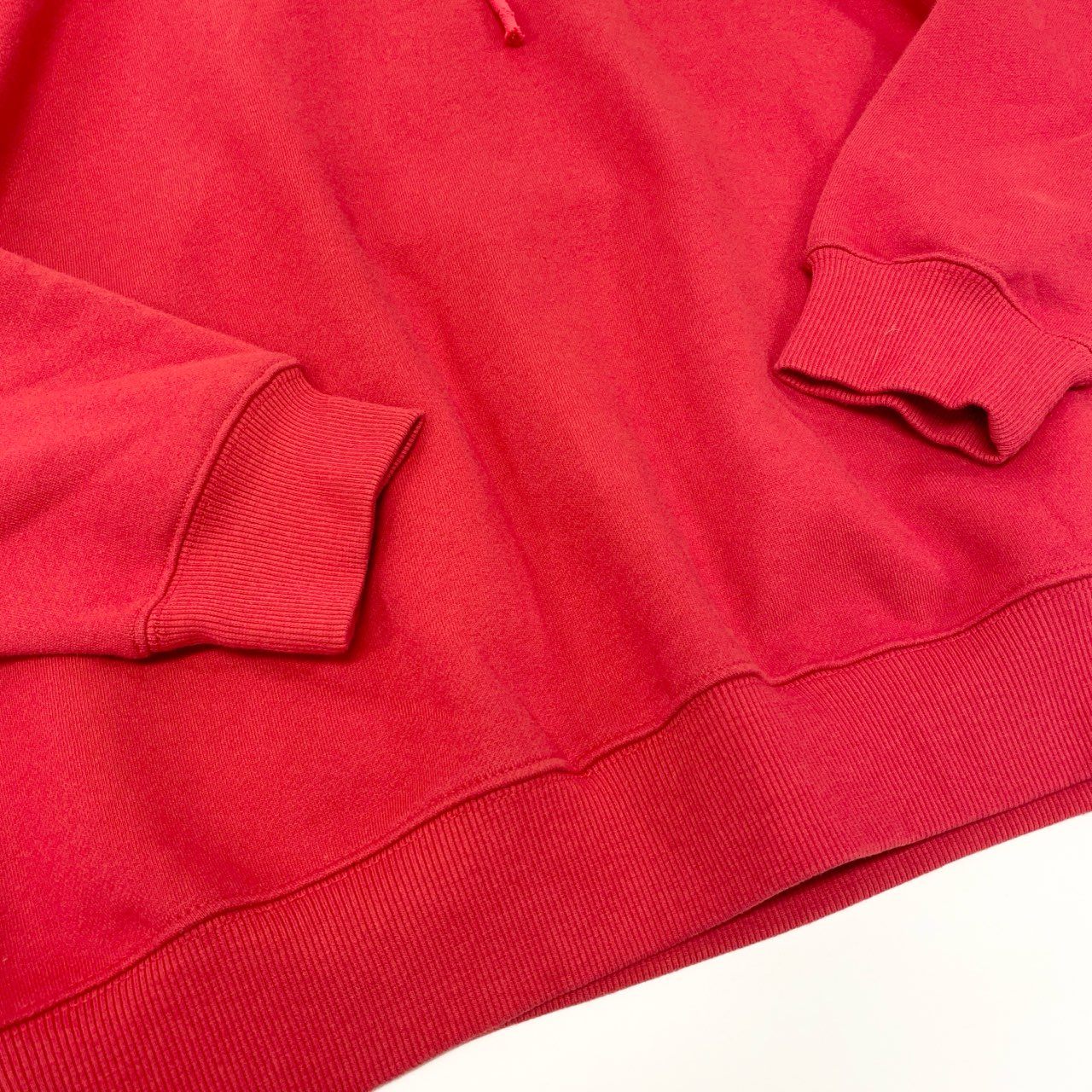 73j28 WE11DONE ウェルダン 21AW RED WD EMBROIDERED LOGO HODDIE スウェットパーカー プルオーバー 裏起毛 WD-TP3-20-707-U-RD S レッドo07t