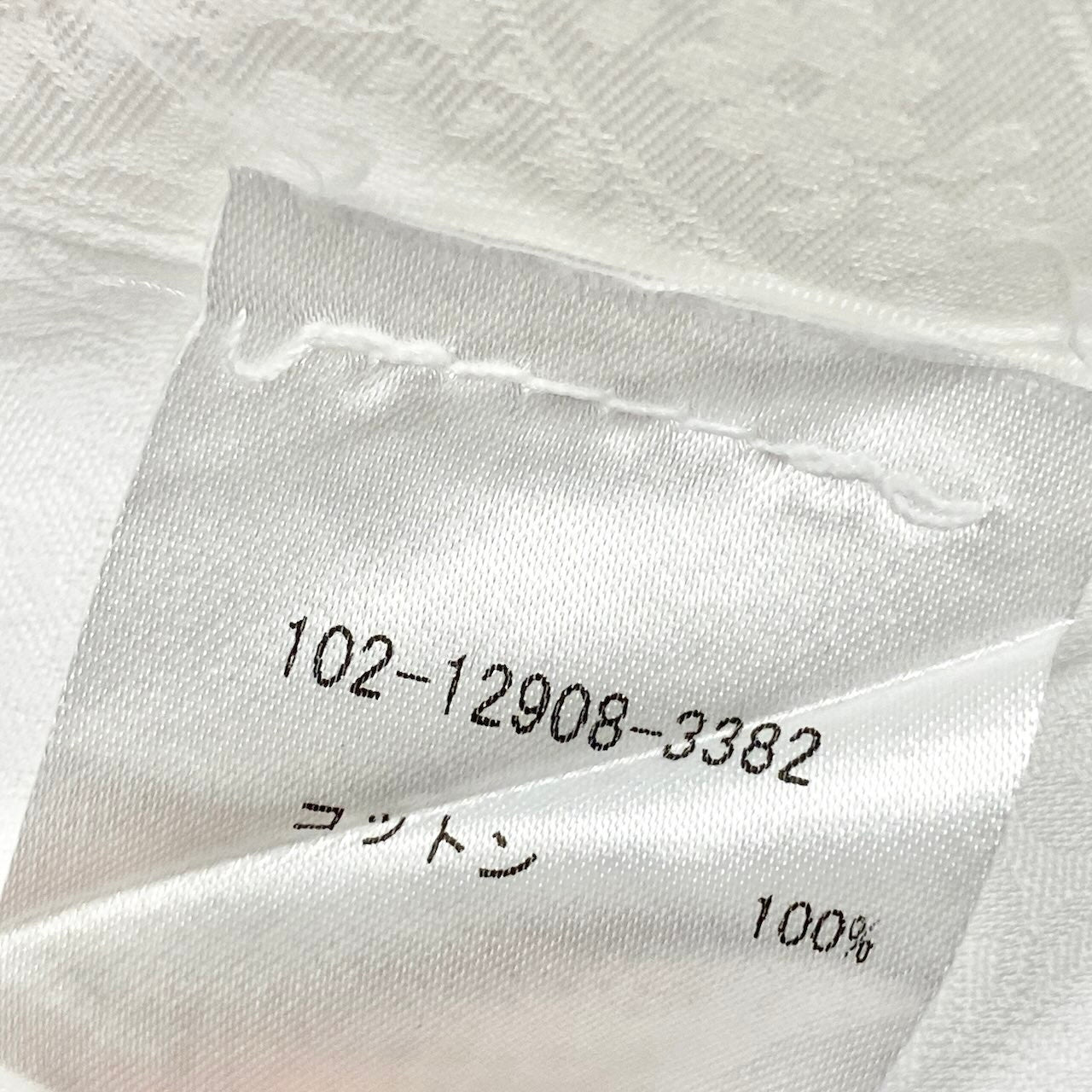 83e15 ETRO エトロ ロングスリーブシャツ ペイズリー柄 総柄 イタリア製 41サイズ ホワイト コットン100% メンズ 男性用u02t